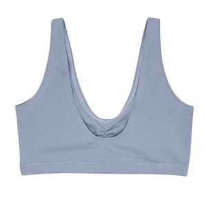 Foxy Grey Supima Cotton Soft Bra from TIZZ & TONIC