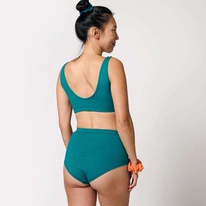 Everglade Organic Cotton Hi-Waist Panty (Lightweight Fit) from TIZZ & TONIC