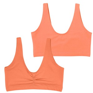 Apricot Supima Cotton Soft Bra from TIZZ & TONIC