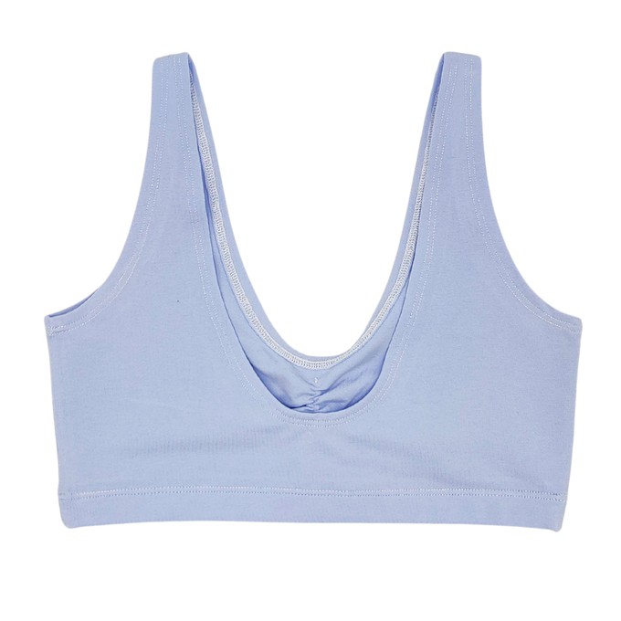 Lavender Organic Cotton Soft Bra from TIZZ & TONIC