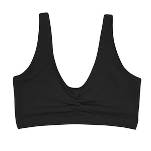 Black Supima Cotton Soft Bra from TIZZ & TONIC