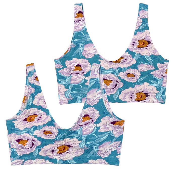 Blossom Supima Cotton Soft Bra from TIZZ & TONIC