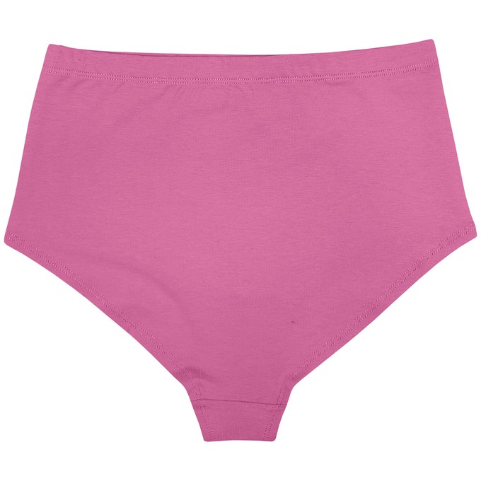 Bubblegum Organic Cotton High Waist Panty from TIZZ & TONIC