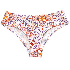 Mediterranean Organic Cotton Cheeky Panty from TIZZ & TONIC