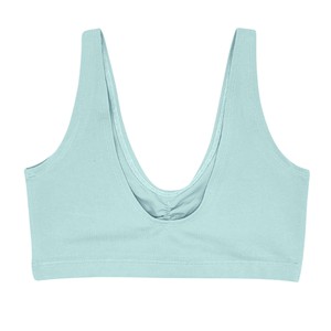 Baby Blue Supima Cotton Soft Bra from TIZZ & TONIC