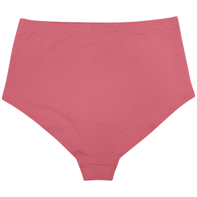 Desert Rose Organic Cotton Hi-Waist Panty (Lightweight Fit) from TIZZ & TONIC