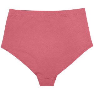 Desert Rose Organic Cotton Hi-Waist Panty (Lightweight Fit) from TIZZ & TONIC