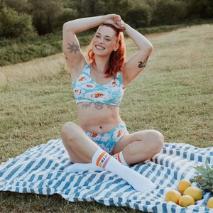 Blossom Supima Cotton Soft Bra from TIZZ & TONIC