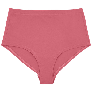 Desert Rose Organic Cotton Hi-Waist Panty (Lightweight Fit) from TIZZ & TONIC