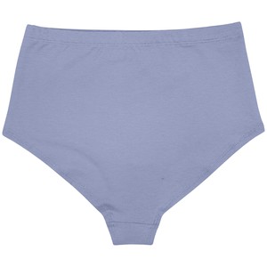 Lavender Organic Cotton Hi-Waist Panty (Snug Fit) from TIZZ & TONIC