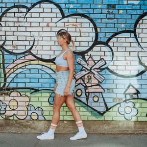 Lavender Organic Cotton Soft Bra from TIZZ & TONIC