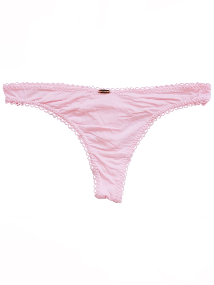 Pink Bamboo 90's Thong from Troo