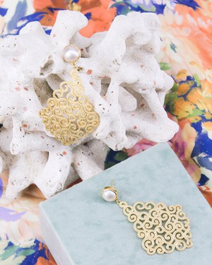 eleanor earrings  | limited edition from TRUVAI jewellery