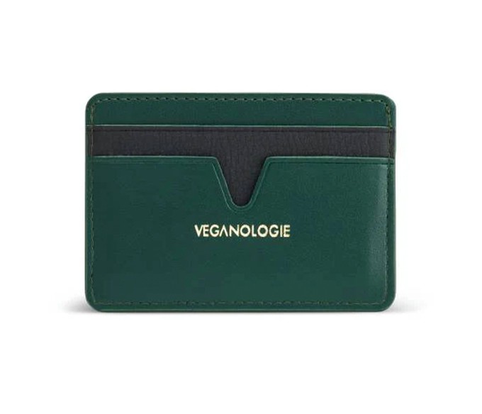 Cider Apple Leather Cardholder from Veganologie