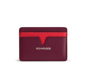 Cider Apple Leather Cardholder from Veganologie