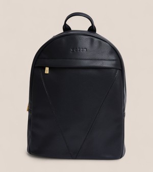 Laurie Vegan Bio-Based Bamboo Leather Backpack in Black from Votch