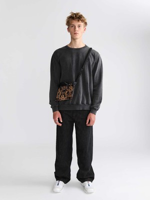 Egon Sweatshirt Faded Black from Yahmo
