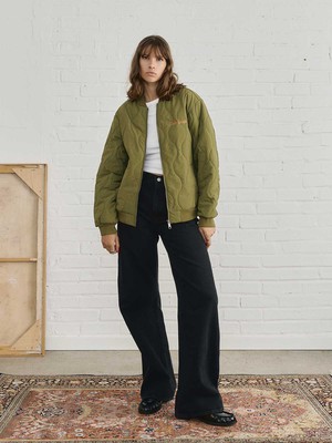 Trudi Quilted Bomber Jacket from Yahmo