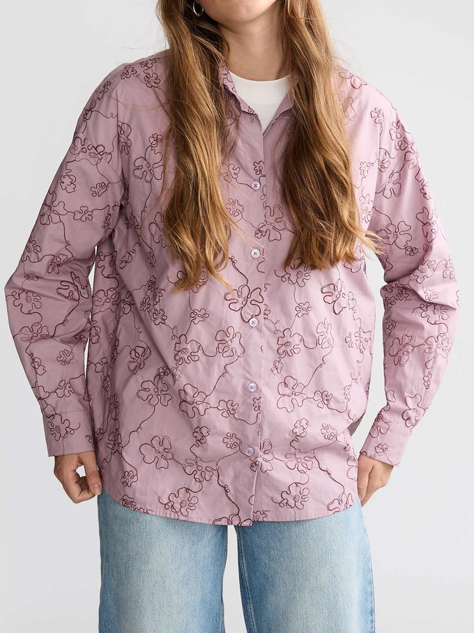 Mona Shirt Mauve from Yahmo