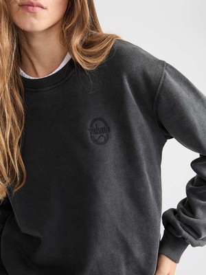 Ilse Sweatshirt Faded Black from Yahmo