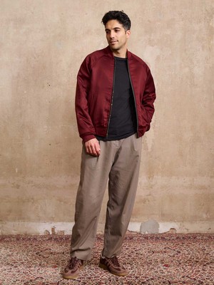 Bruno Reversible Bomber Jacket Rosie/Wine from Yahmo