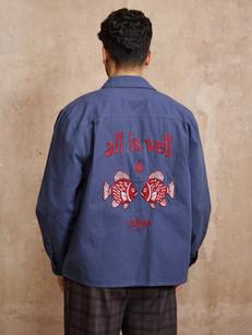 Fritz Embroidered Workwear Jacket via Yahmo