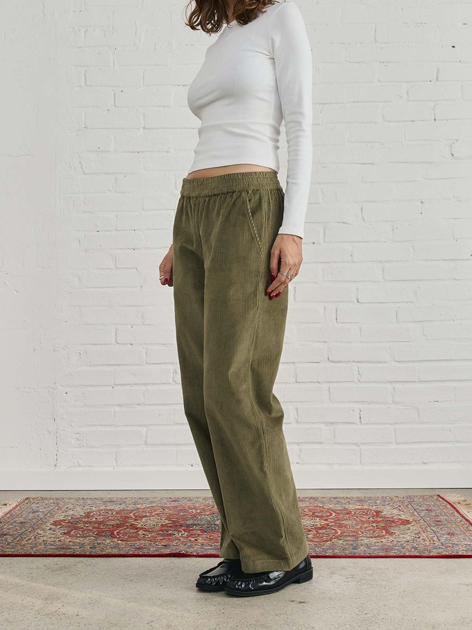 Marta Pants Olive from Yahmo