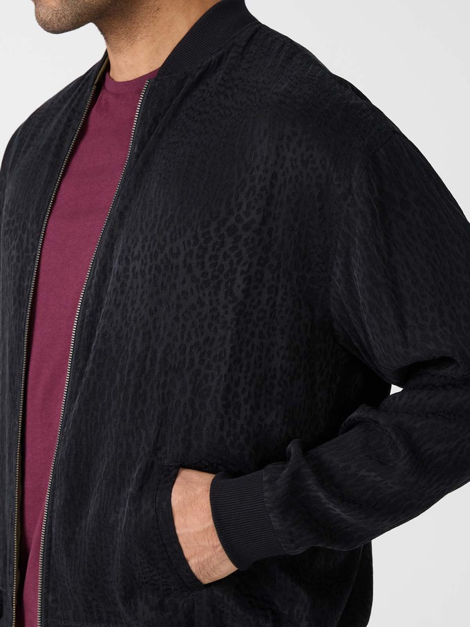 Fred Reversible Bomber Jacket Leo/Olive from Yahmo