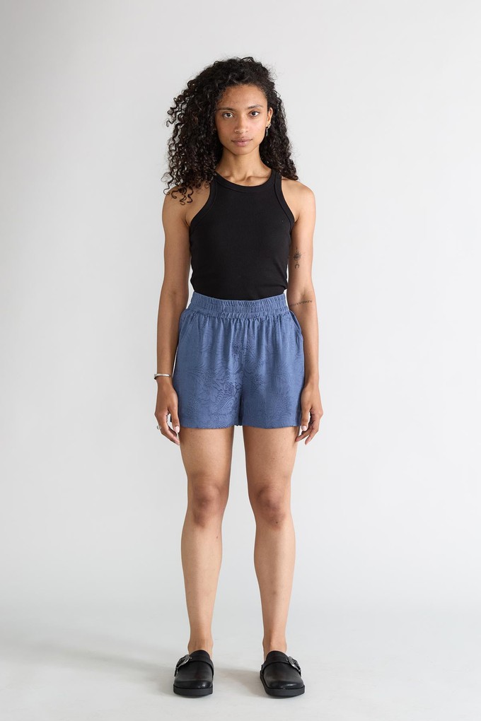 Rosi Shorts Zen Indigo from Yahmo