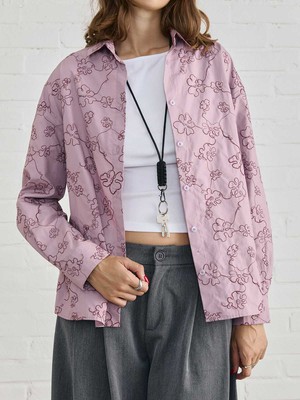 Mona Shirt Mauve from Yahmo
