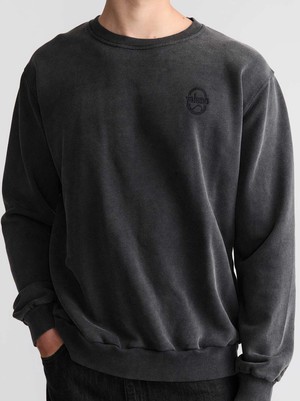Egon Sweatshirt Faded Black from Yahmo