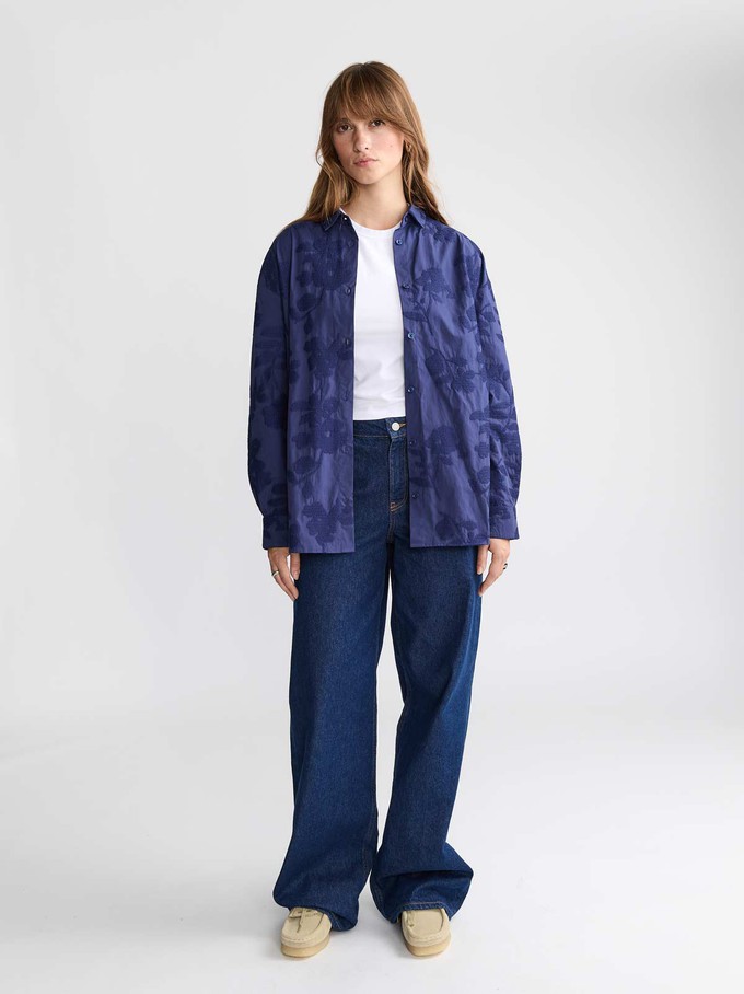 Mona Shirt Cobalt from Yahmo