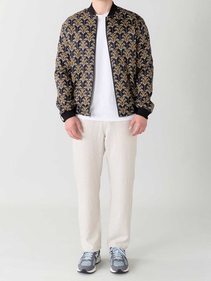 Oskar Reversible Bomber Jacket Papyrus/Navy from Yahmo