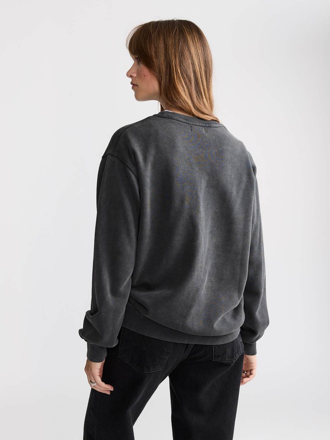 Ilse Sweatshirt Faded Black from Yahmo