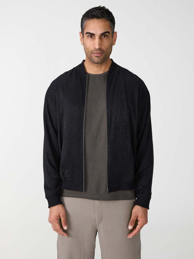 Fred Reversible Bomber Jacket Leo/Olive from Yahmo