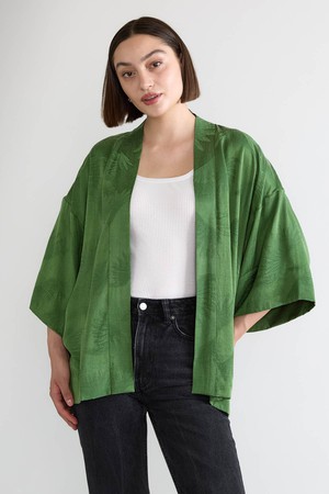 Gerda Kimono matcha from Yahmo