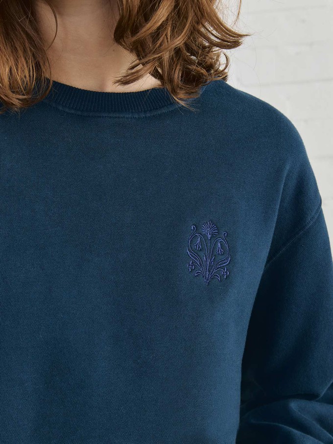 Ilse Sweatshirt Petrol from Yahmo