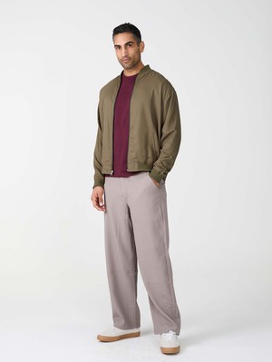 Fred Reversible Bomber Jacket Leo/Olive from Yahmo