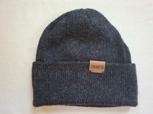 Knitted Kids’ Hat | Stormy Night Grey | 100% Alpaca Wool from Yanantin Alpaca