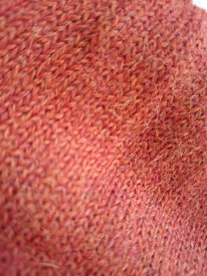 Knitted Kid's Hat | Rusty Orange | 100% Alpaca Wool from Yanantin Alpaca