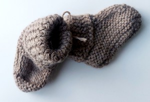 Baby Socks | 100% Baby Alpaca Wool | 3-6 Months | Baby Bear from Yanantin Alpaca