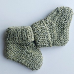 Knitted Baby Socks | 100% Baby Alpaca | 3–6 Months from Yanantin Alpaca
