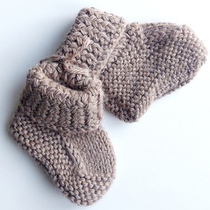 Baby Socks | 100% Baby Alpaca Wool | 3-6 Months | Baby Bear from Yanantin Alpaca