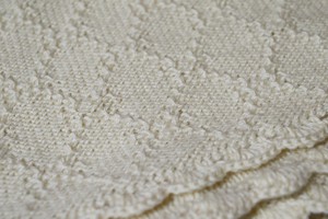 Knitted Baby Blanket | 100% Baby Alpaca | Undyed & Biodegradable from Yanantin Alpaca