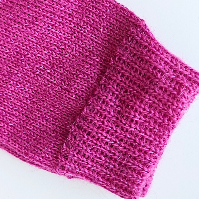 Knitted Socks | Funky Fuchsia | 100% Alpaca Wool | Sustainable and Ethically Made from Yanantin Alpaca