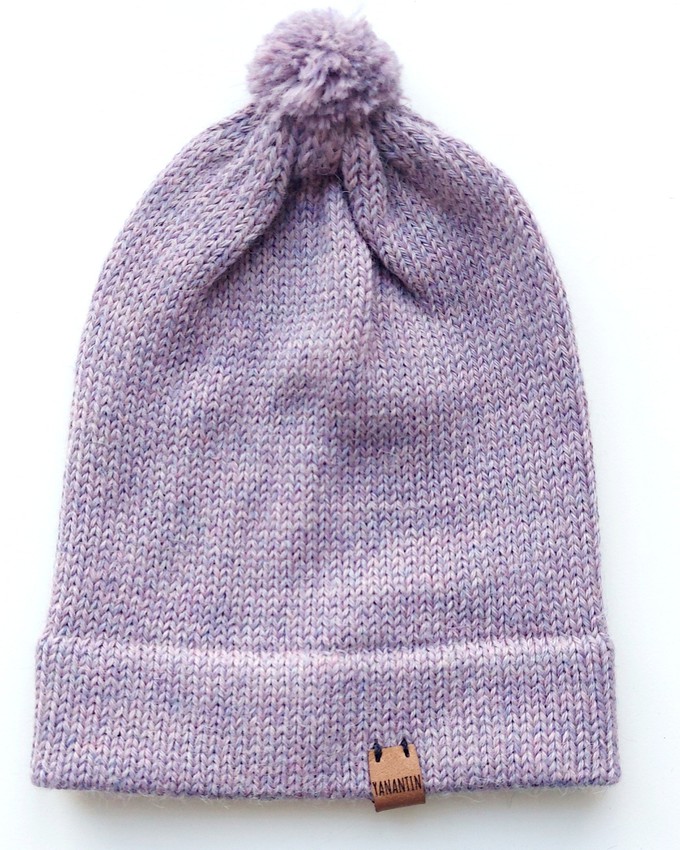 Baby Hat | 100% Baby Alpaca Wool | 3-6 Months | Baby Lila from Yanantin Alpaca