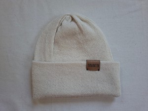 Knitted Kids’ Hat | Vanilla White | 100% Alpaca Wool from Yanantin Alpaca