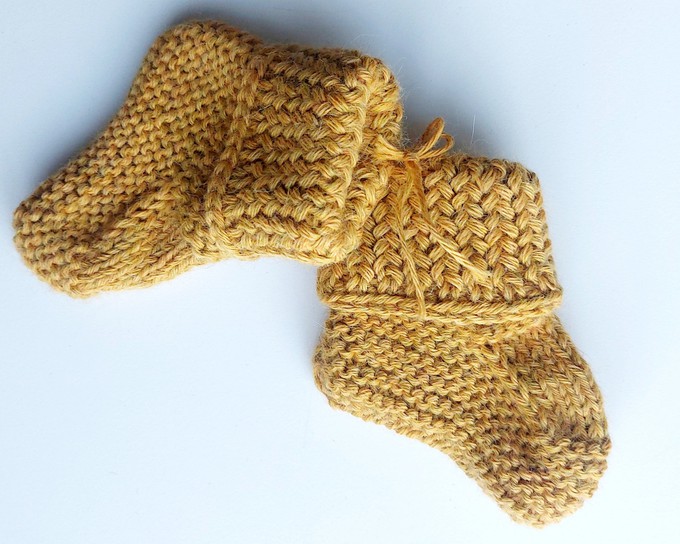 Baby Socks | 100% Baby Alpaca Wool | 3-6 Months | Baby Sun from Yanantin Alpaca