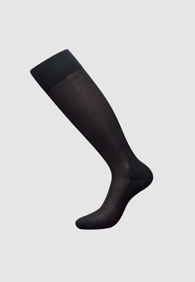 Mercerized cotton knee socks from ZD ZERO DEFECTS