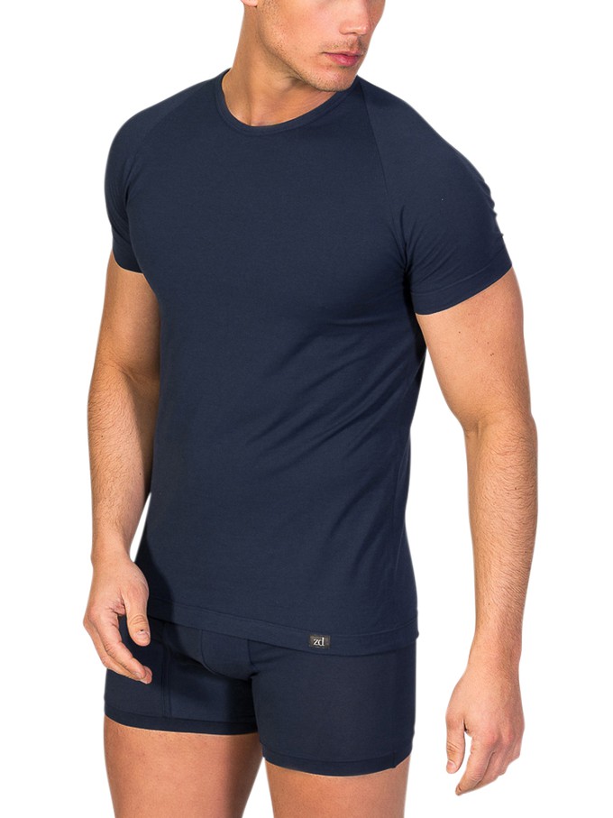 Crew-neck t-shirt Egyptian cotton from ZD ZERO DEFECTS